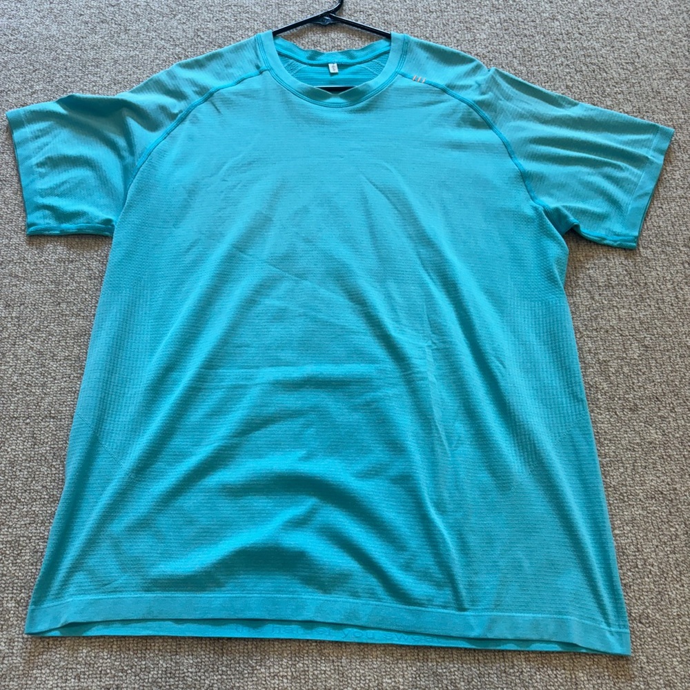 Lululemon Athletica Blue Short Sleeve Tee